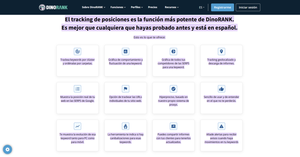 Keyword Tracker (Seguimiento de posiciones)