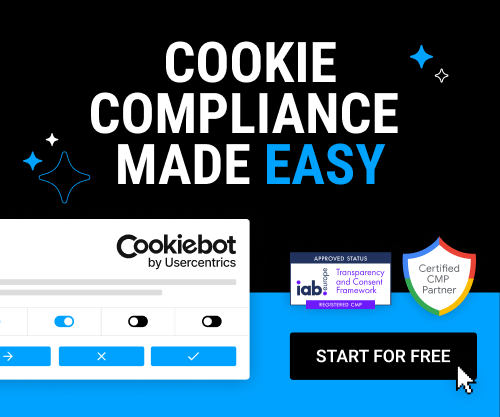 Empieza con Cookiebot gratis 