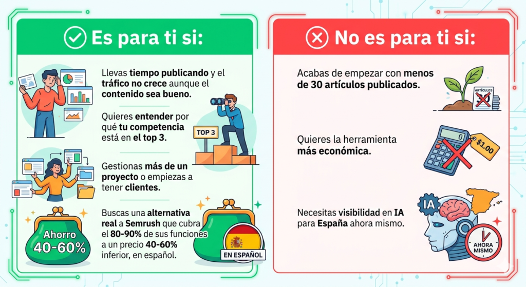 es para ti si es para no es para ti