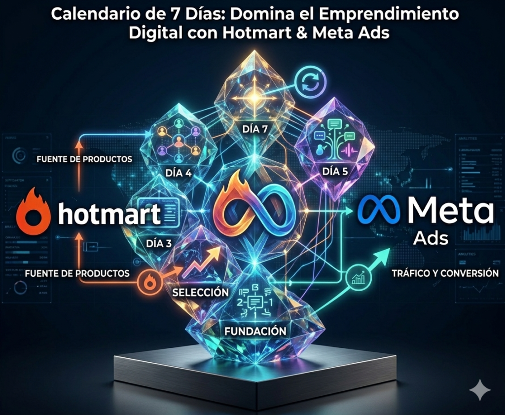 Estructura de los 7 días del reto Mi Primera Venta de Fabio Serna