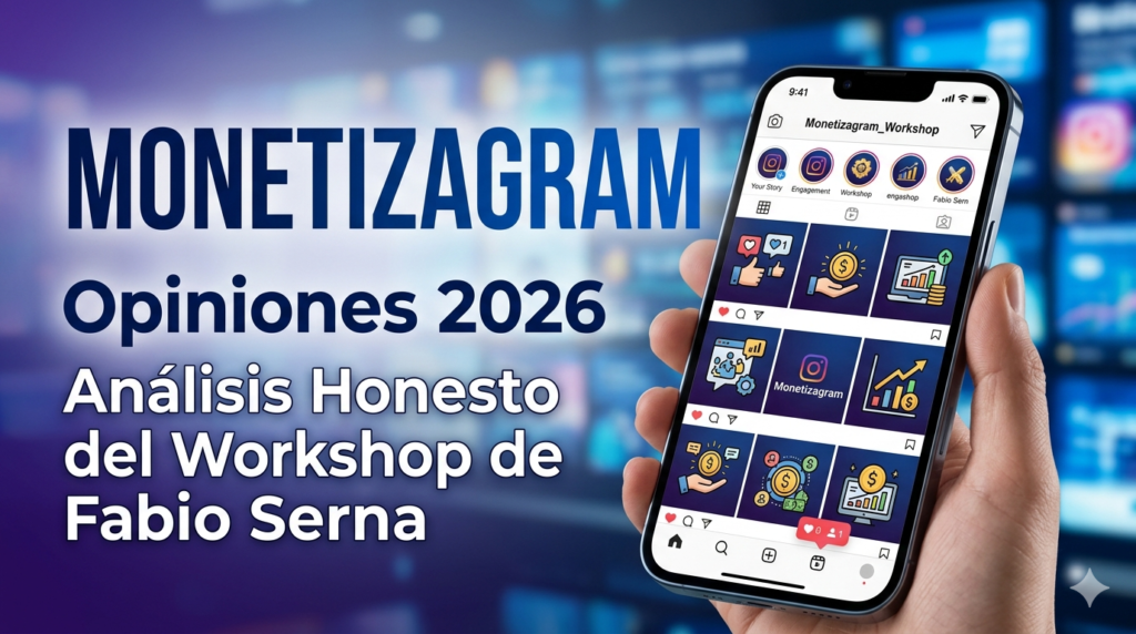 Monetizagram opiniones 2026 - análisis honesto del workshop de Fabio Serna