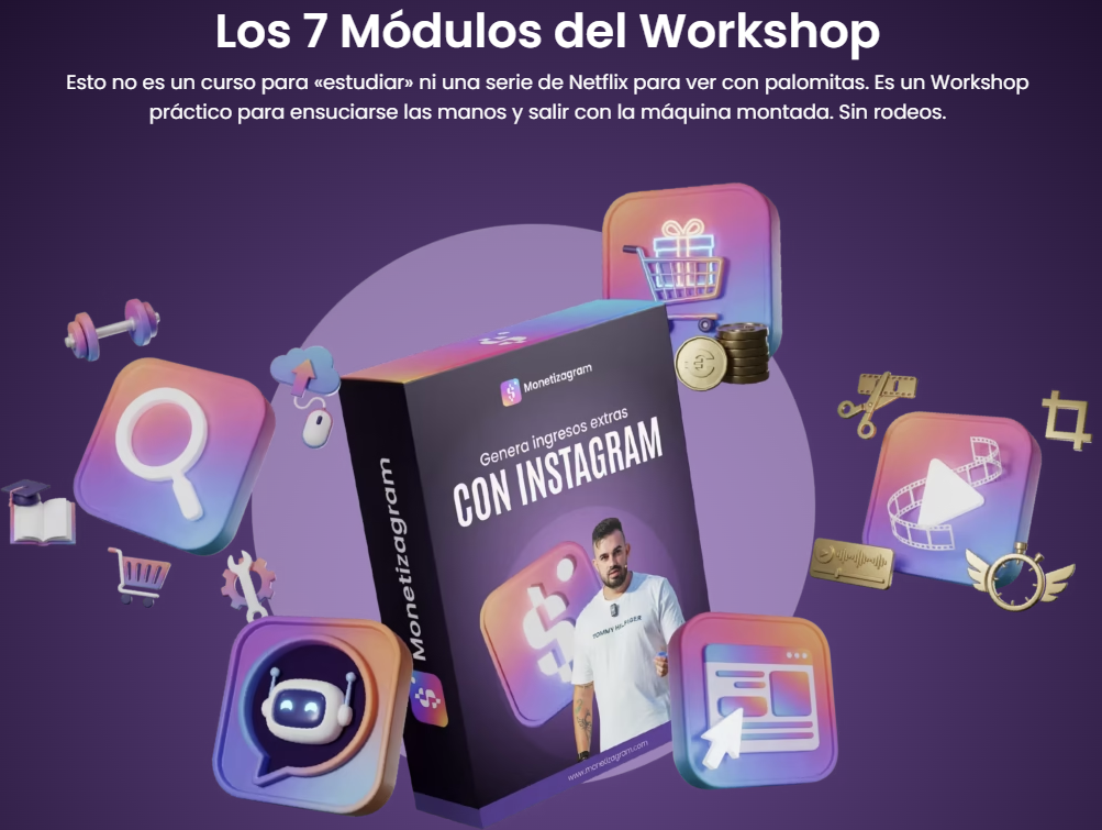 Monetizagram workshop Instagram Fabio Serna