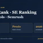 Comparativa de herramientas SEO en 2026: DinoRank, SE Ranking, Mangools y Semrush