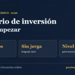 Glosario de inversión para principiantes: términos explicados sin jerga