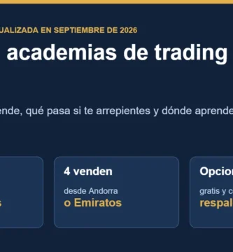 Comparativa de las mejores academias de trading en España en 2026: precios, empresas y alternativas gratuitas