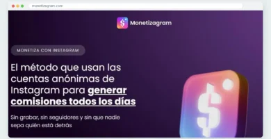 Página oficial de Monetizagram, el workshop de Instagram de Fabio Serna
