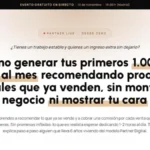 Partner Live, versión Desde cero: evento gratuito en directo el 10 de noviembre a las 19:00 (página oficial)